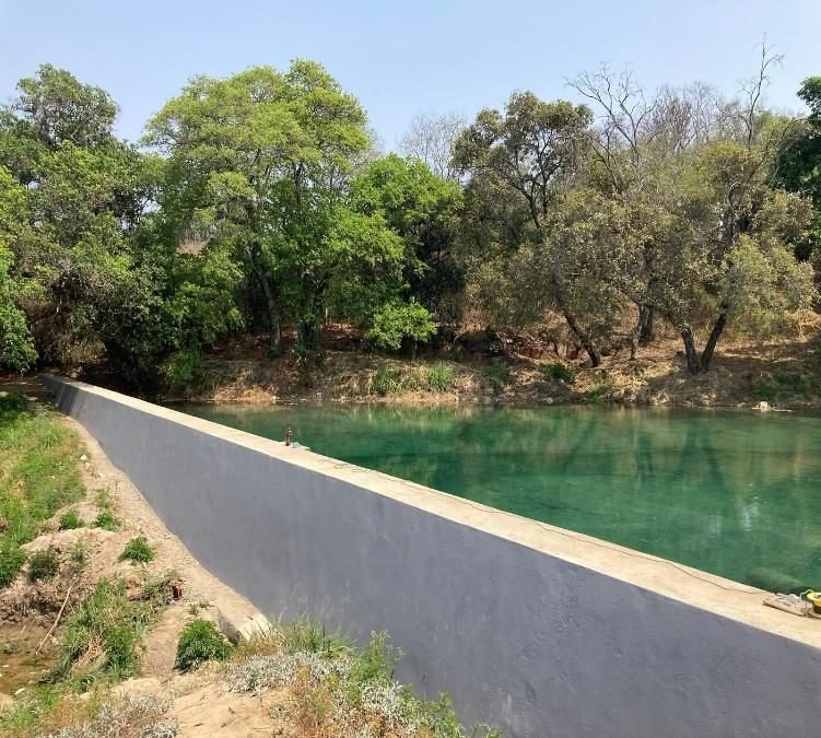 Muro de represa